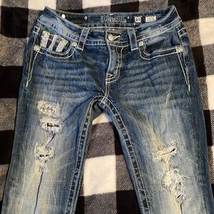 Miss Me Skinny American Flag Skinny Jeans